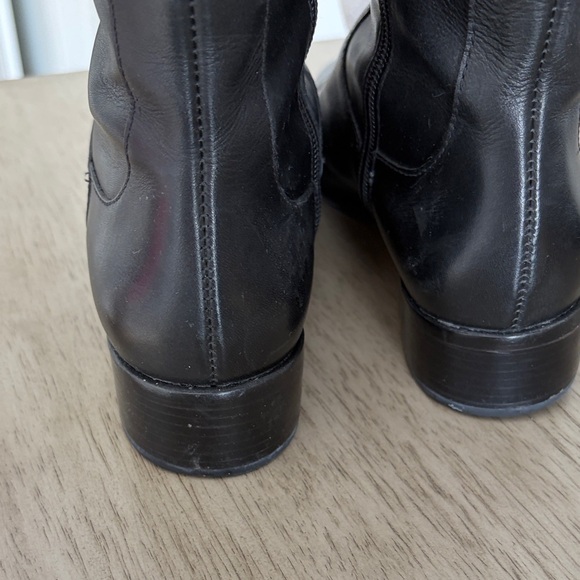 Cole Haan Black leather knee high Boots - Picture 5 of 6